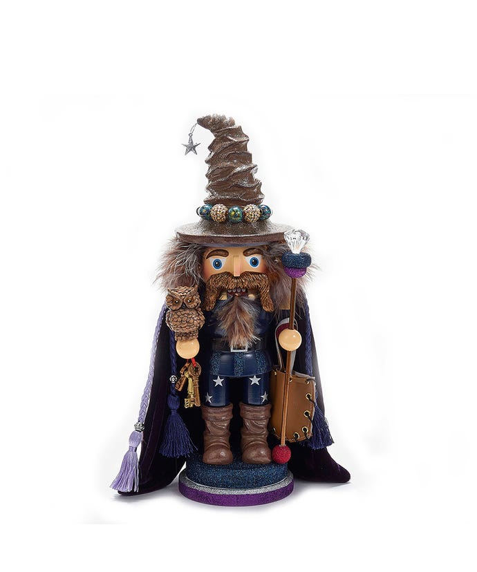 15" Hollywood Nutcrackers™ Brown Wizard Nutcracker