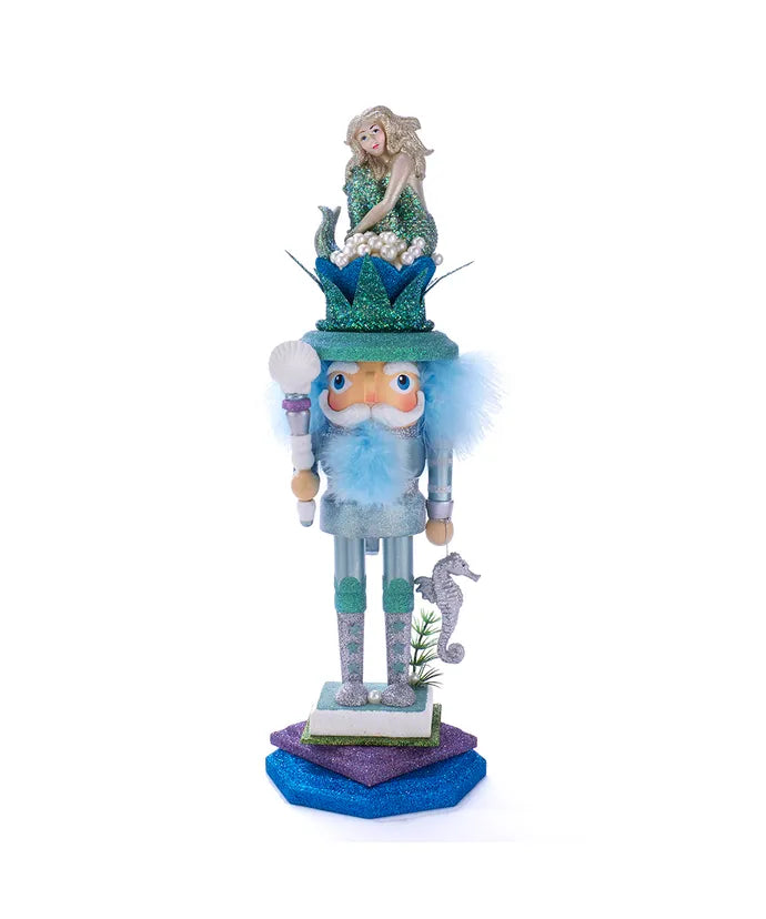 17.5" Hollywood Nutcrackers™ Mermaid King Nutcracker