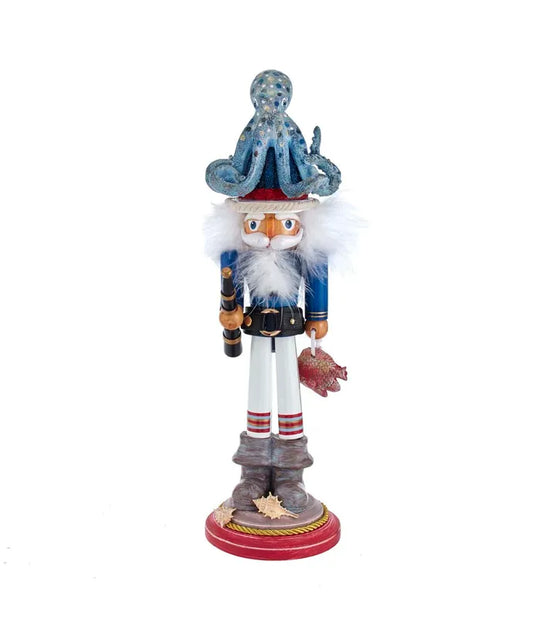 18" Hollywood Nutcrackers™ Octopus Hat Nutcracker