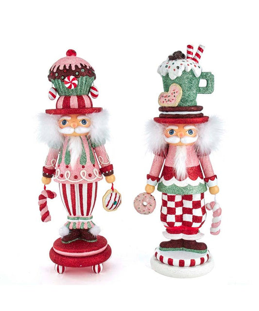 16.5" Hollywood Nutcrackers™ Candy Pattern Nutcrackers, 2 Assorted