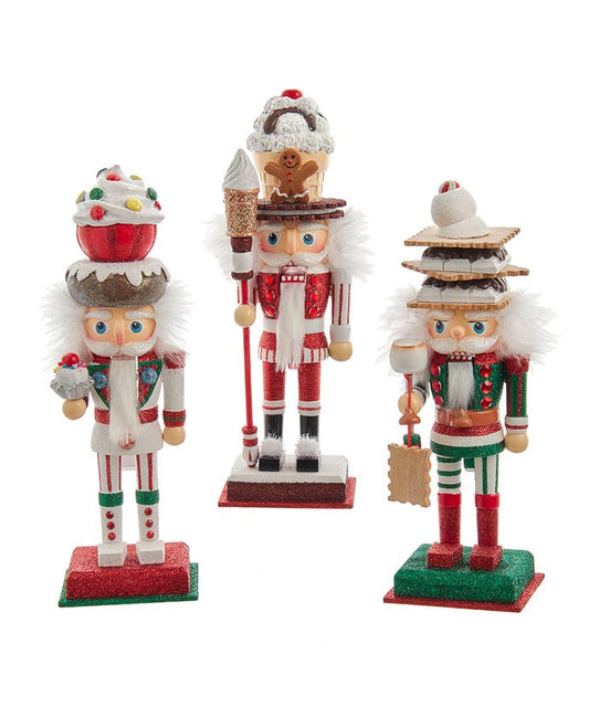 10" Sweets Hat Nutcrackers