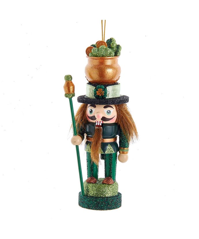 6" Irish Nutcracker Ornament