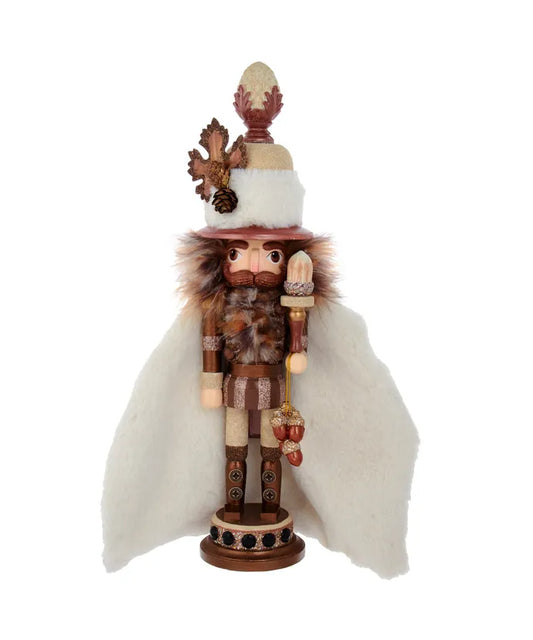 16" Hollywood Nutcrackers™ Ivory and Acorn Hat Nutcracker