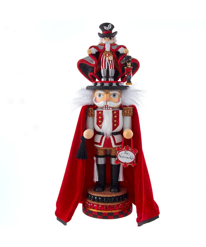 18" Hollywood Nutcrackers™ Drosselmeyer Hat Nutcracker