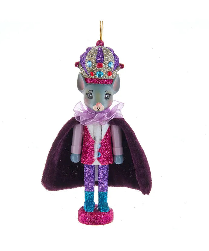 6" Hollywood Nutcrackers™ Mouse King Nutcracker Ornament