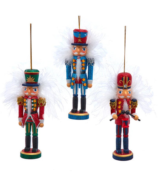 6" Hollywood Nutcrackers™ Colorful King & Soldier Nutcrackers 3, Assorted