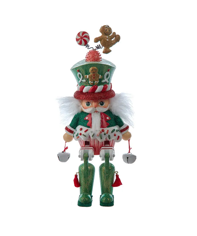 11" Hollywood Nutcrackers™ Sprinkles & Gingerbread Shelf Sitter Nutcracker