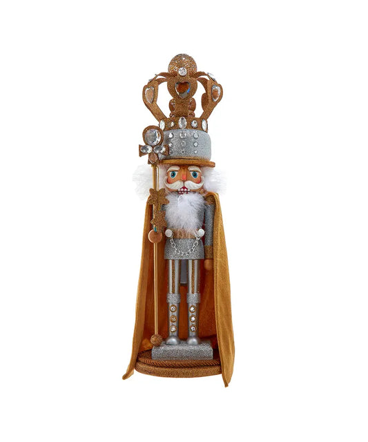 20" Hollywood Nutcrackers™ Silver & Gold King Nutcracker