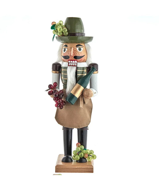 15" Wine Grower Nutcracker