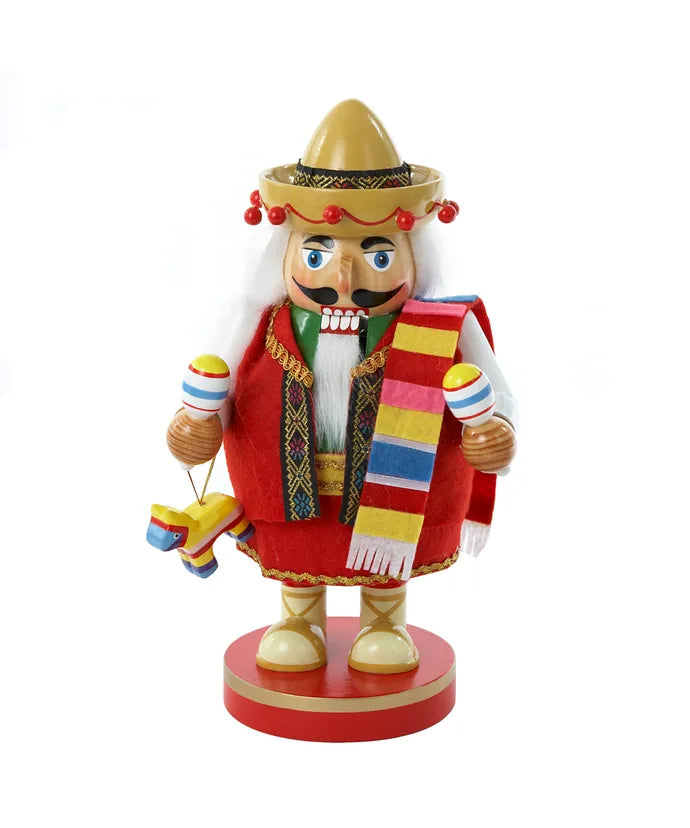 10.25" Chubby Mexican Nutcracker