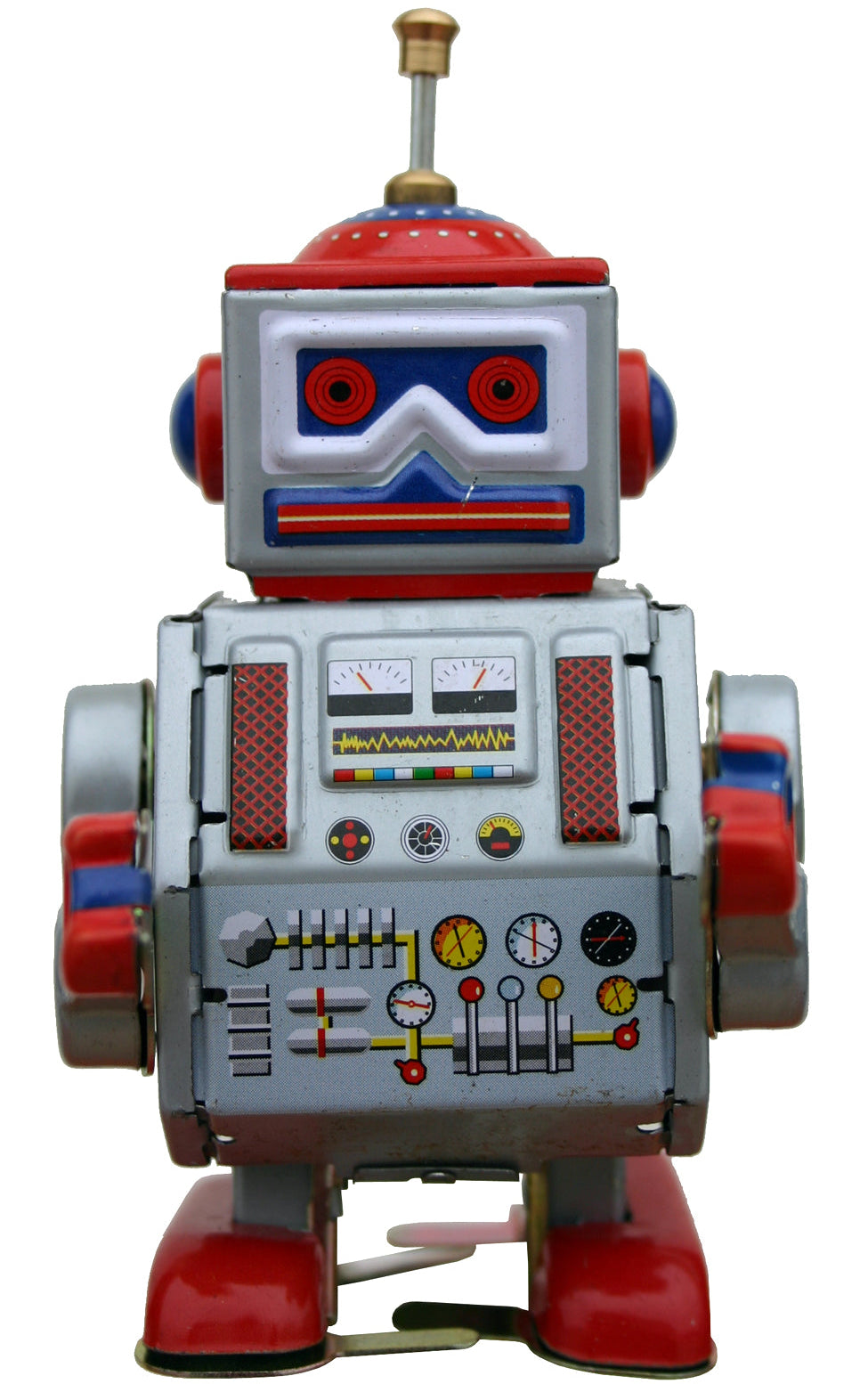 Small Tin Wind-up Robot