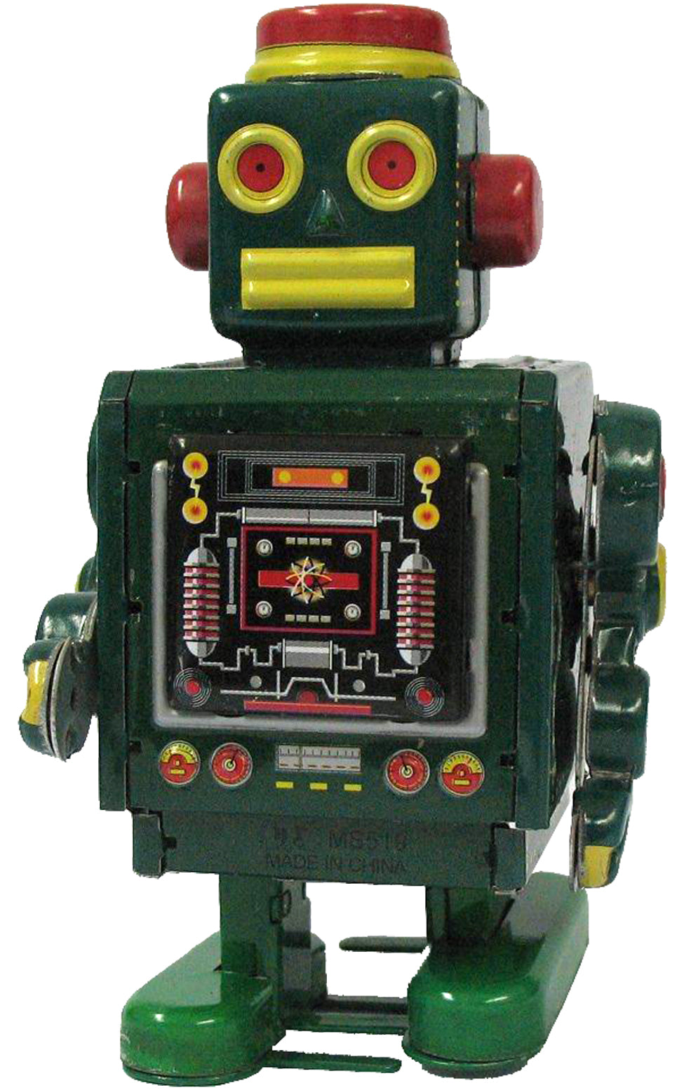 Green Robot - Collectible Tin Toy