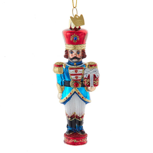 Noble Gems™ Glass Elegant Nutcracker Ornament