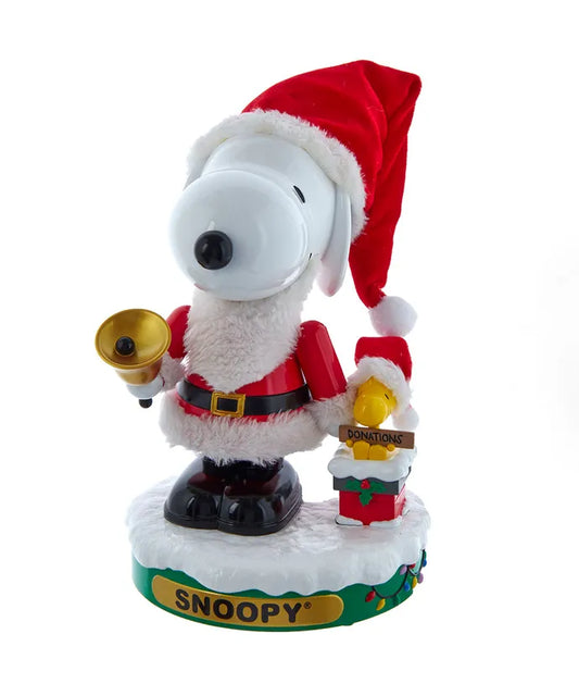 10" Peanuts© Battery Operated Snoopy Musical Nutcracker