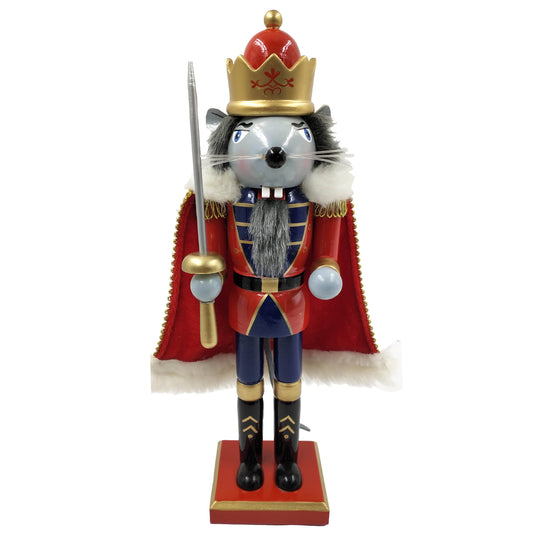 14" Mouse King Nutcracker