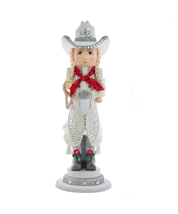 18" Hollywood Nutcrackers™ Rhinestone Cowgirl Nutcracker