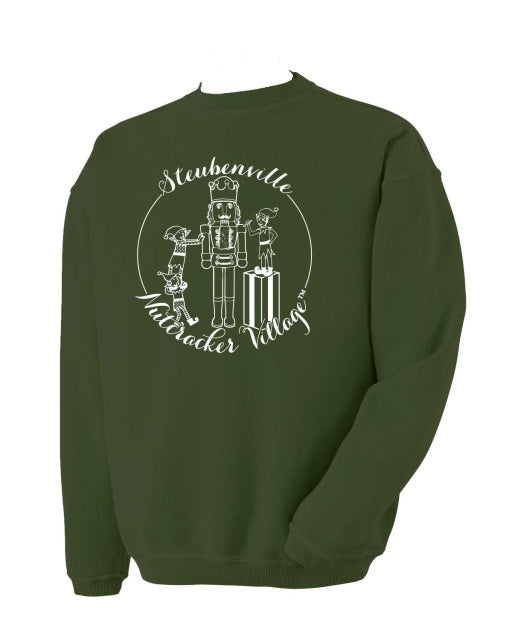 Steubenville Nutcracker Village Crewneck Sweatshirts