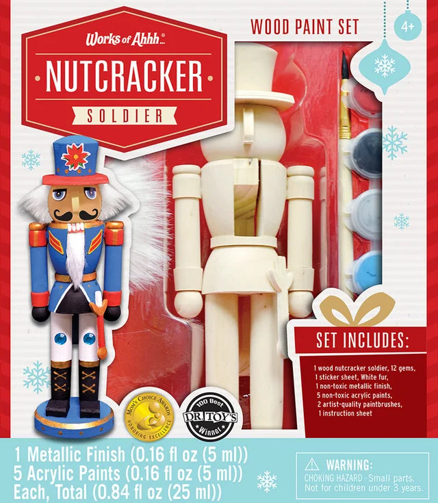 Soldier Nutcracker Painting Kit
