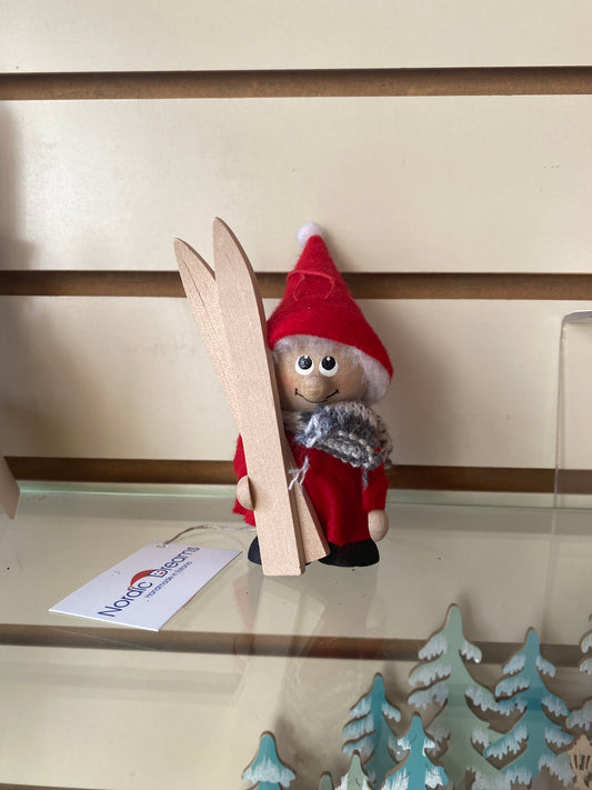 Tomte W/ Ski Gnome